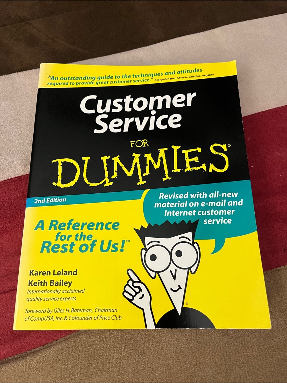 Customer Service For Dummies - Bright Yellow & Black Paperback